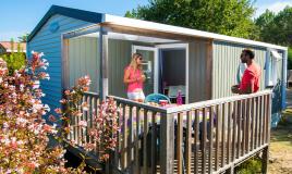 Mobil home du camping Mimizan Plage