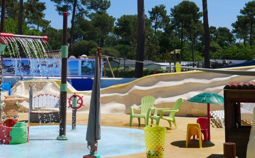 la pignade campsite splash zone